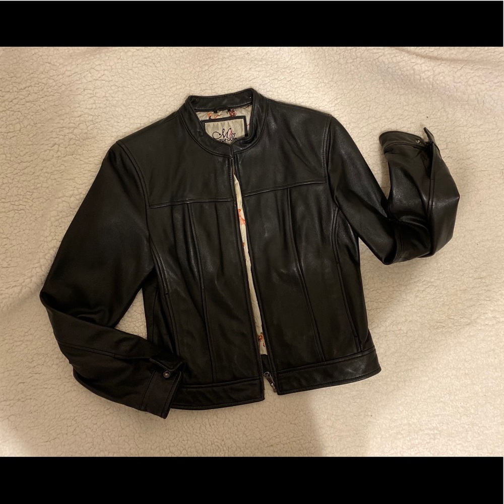 Miss Top Gun Women’s Leather Jacket